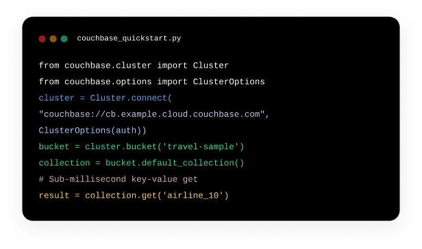 COUCHBASE SDKS